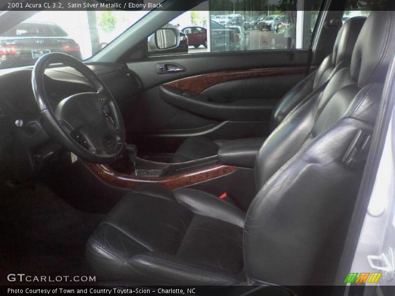Satin Silver Metallic / Ebony Black 2001 Acura CL 3.2