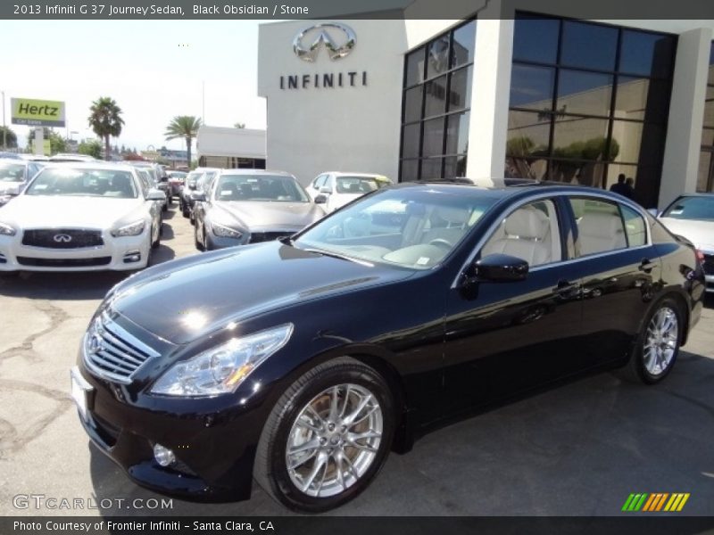 Black Obsidian / Stone 2013 Infiniti G 37 Journey Sedan