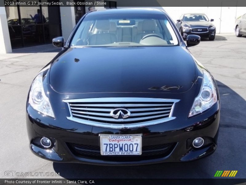 Black Obsidian / Stone 2013 Infiniti G 37 Journey Sedan