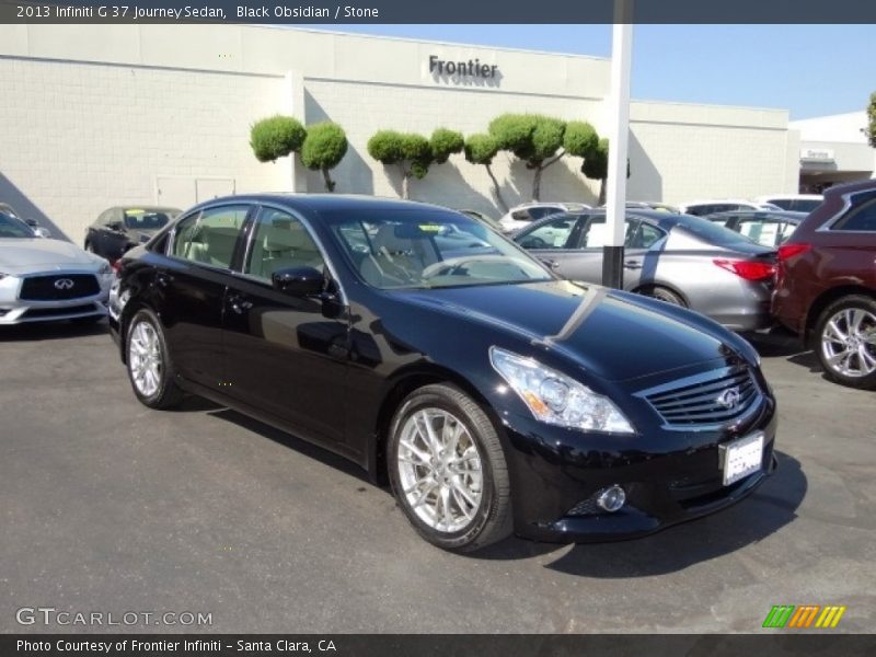 Black Obsidian / Stone 2013 Infiniti G 37 Journey Sedan