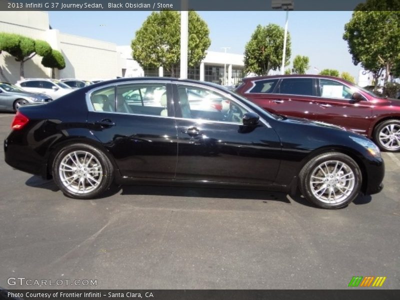 Black Obsidian / Stone 2013 Infiniti G 37 Journey Sedan