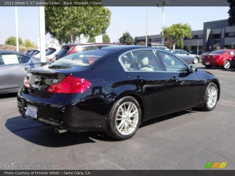 Black Obsidian / Stone 2013 Infiniti G 37 Journey Sedan