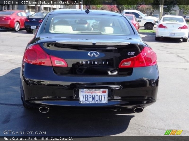 Black Obsidian / Stone 2013 Infiniti G 37 Journey Sedan