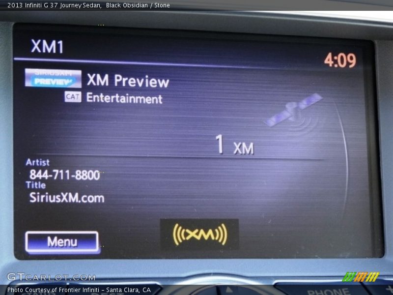 Black Obsidian / Stone 2013 Infiniti G 37 Journey Sedan
