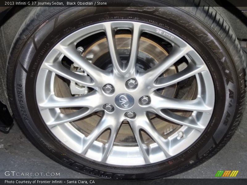 Black Obsidian / Stone 2013 Infiniti G 37 Journey Sedan