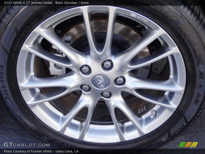 Black Obsidian / Stone 2013 Infiniti G 37 Journey Sedan