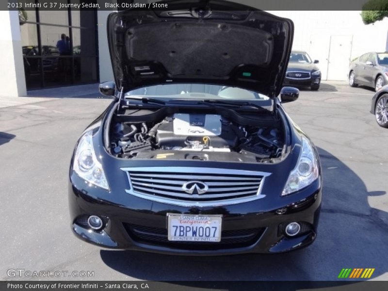 Black Obsidian / Stone 2013 Infiniti G 37 Journey Sedan