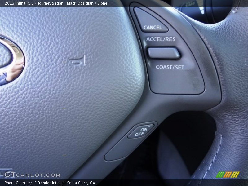 Black Obsidian / Stone 2013 Infiniti G 37 Journey Sedan