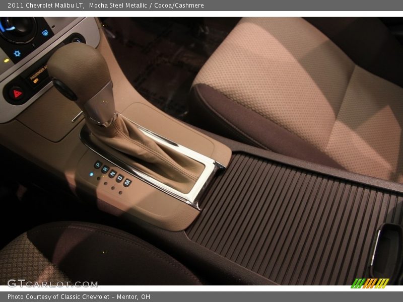Mocha Steel Metallic / Cocoa/Cashmere 2011 Chevrolet Malibu LT