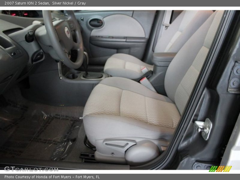 Silver Nickel / Gray 2007 Saturn ION 2 Sedan