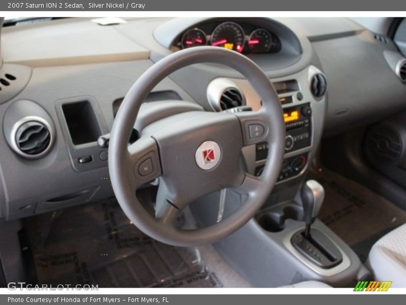 Silver Nickel / Gray 2007 Saturn ION 2 Sedan