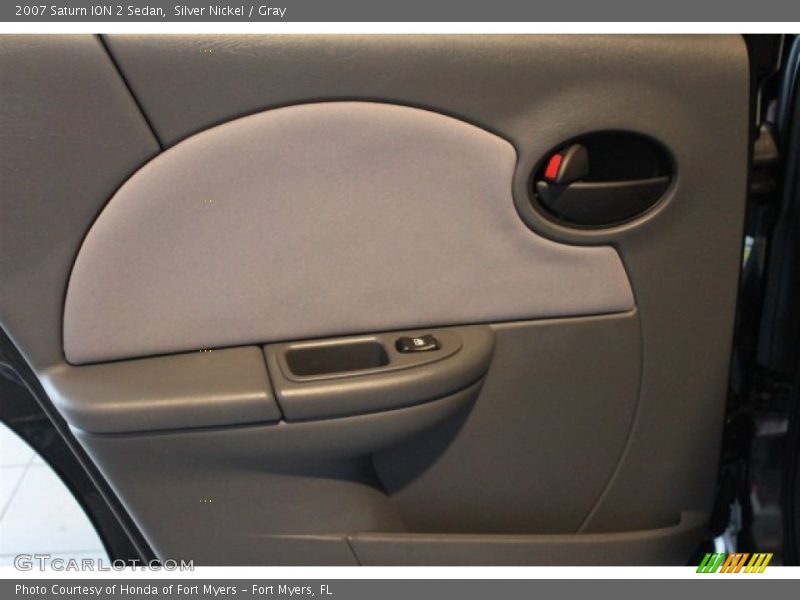 Silver Nickel / Gray 2007 Saturn ION 2 Sedan