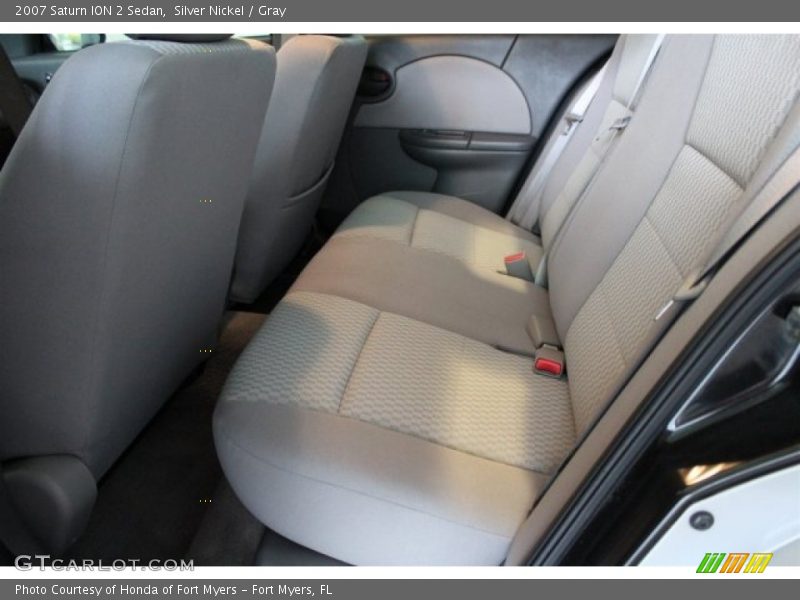 Silver Nickel / Gray 2007 Saturn ION 2 Sedan