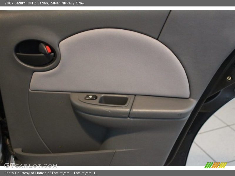 Silver Nickel / Gray 2007 Saturn ION 2 Sedan