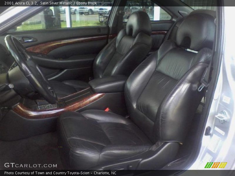 Satin Silver Metallic / Ebony Black 2001 Acura CL 3.2