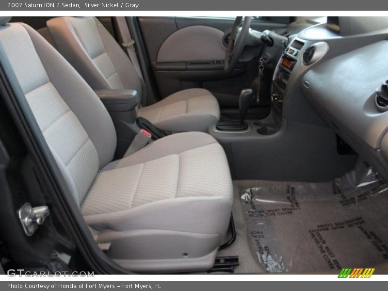 Silver Nickel / Gray 2007 Saturn ION 2 Sedan