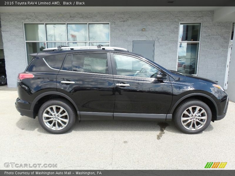 Black / Black 2016 Toyota RAV4 Limited AWD