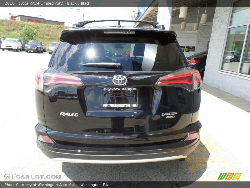 Black / Black 2016 Toyota RAV4 Limited AWD