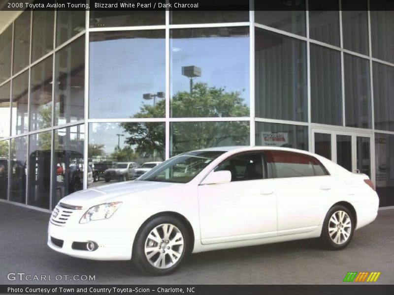 Blizzard White Pearl / Dark Charcoal 2008 Toyota Avalon Touring
