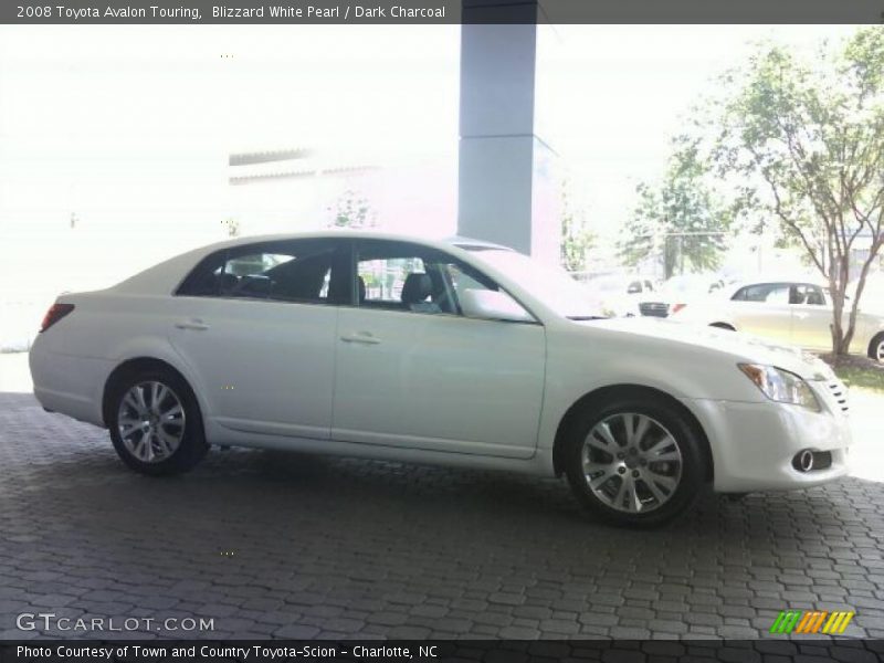 Blizzard White Pearl / Dark Charcoal 2008 Toyota Avalon Touring