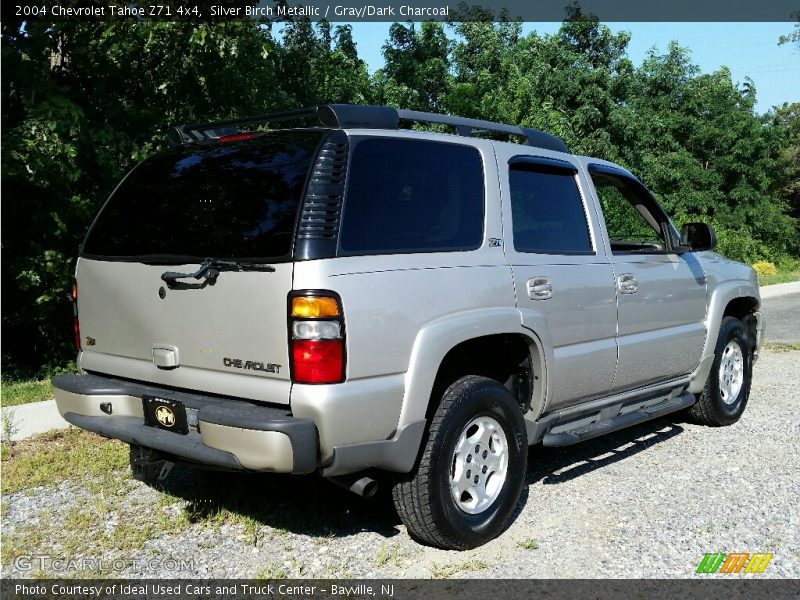 Silver Birch Metallic / Gray/Dark Charcoal 2004 Chevrolet Tahoe Z71 4x4
