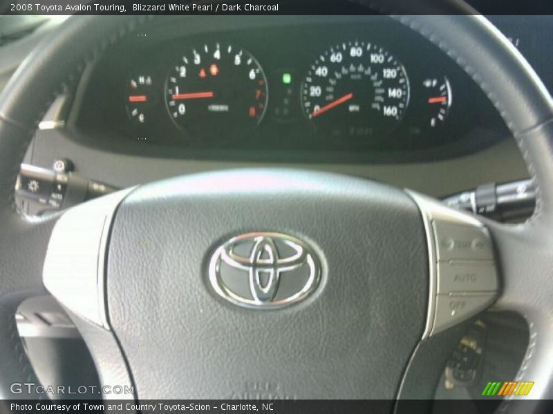 Blizzard White Pearl / Dark Charcoal 2008 Toyota Avalon Touring