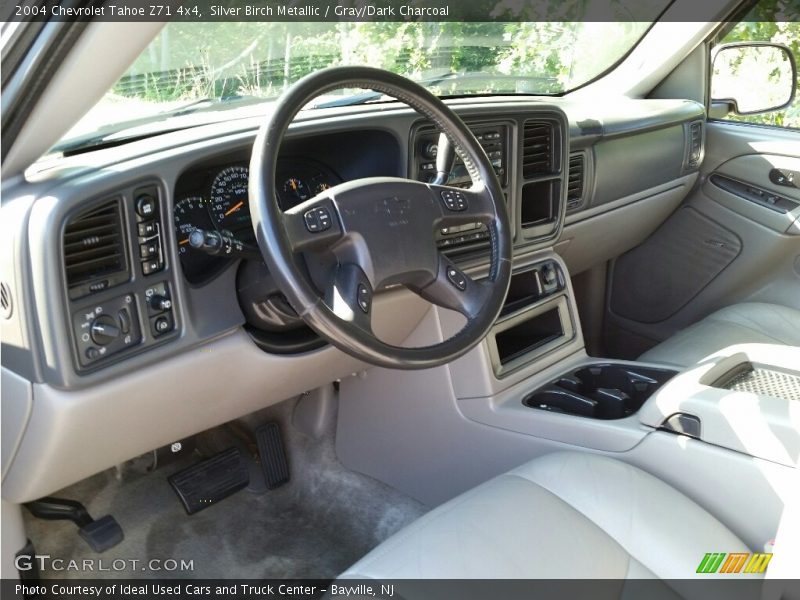 Silver Birch Metallic / Gray/Dark Charcoal 2004 Chevrolet Tahoe Z71 4x4