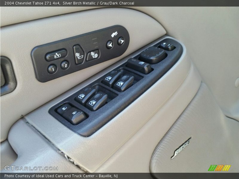 Silver Birch Metallic / Gray/Dark Charcoal 2004 Chevrolet Tahoe Z71 4x4