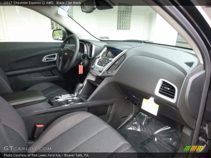 Black / Jet Black 2017 Chevrolet Equinox LS AWD