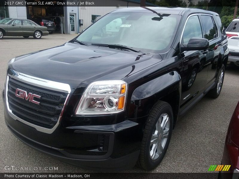 Onyx Black / Jet Black 2017 GMC Terrain SLE AWD