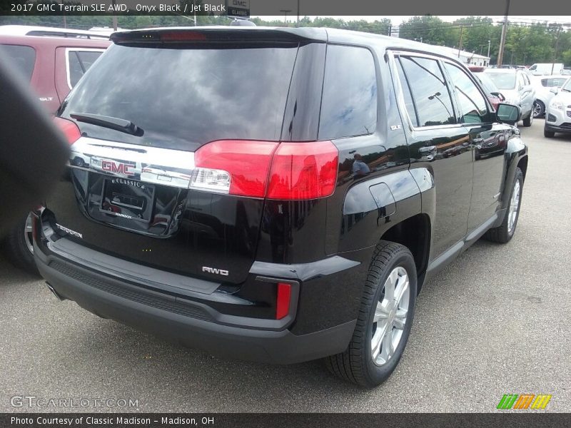 Onyx Black / Jet Black 2017 GMC Terrain SLE AWD