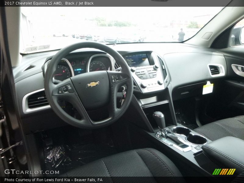 Black / Jet Black 2017 Chevrolet Equinox LS AWD