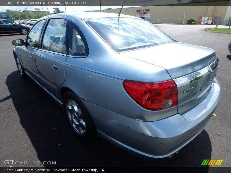 Ice Blue / Tan 2005 Saturn L Series L300 Sedan