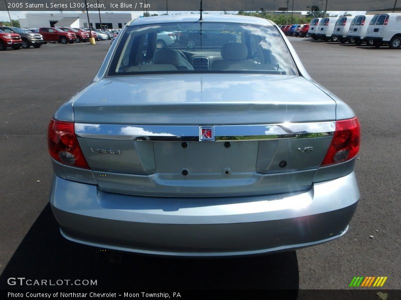 Ice Blue / Tan 2005 Saturn L Series L300 Sedan