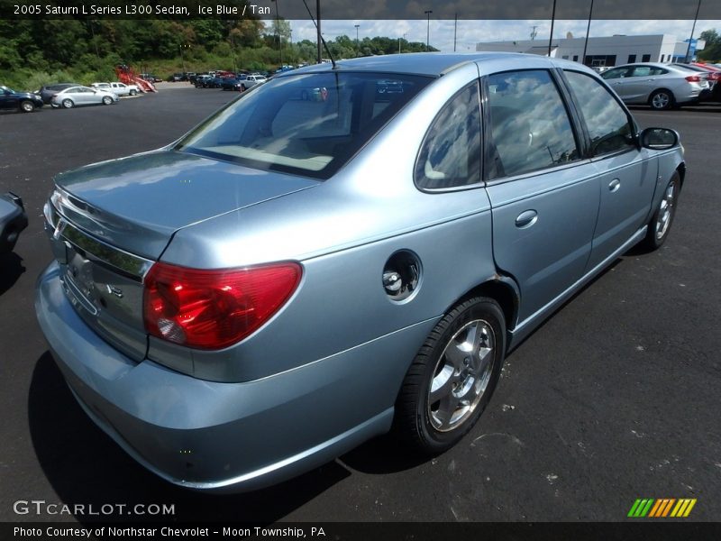 Ice Blue / Tan 2005 Saturn L Series L300 Sedan