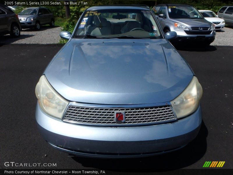 Ice Blue / Tan 2005 Saturn L Series L300 Sedan