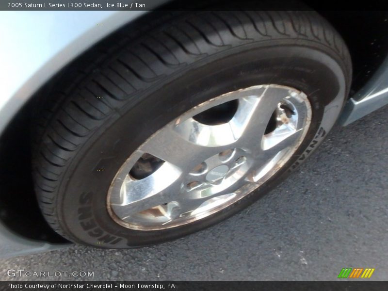 Ice Blue / Tan 2005 Saturn L Series L300 Sedan