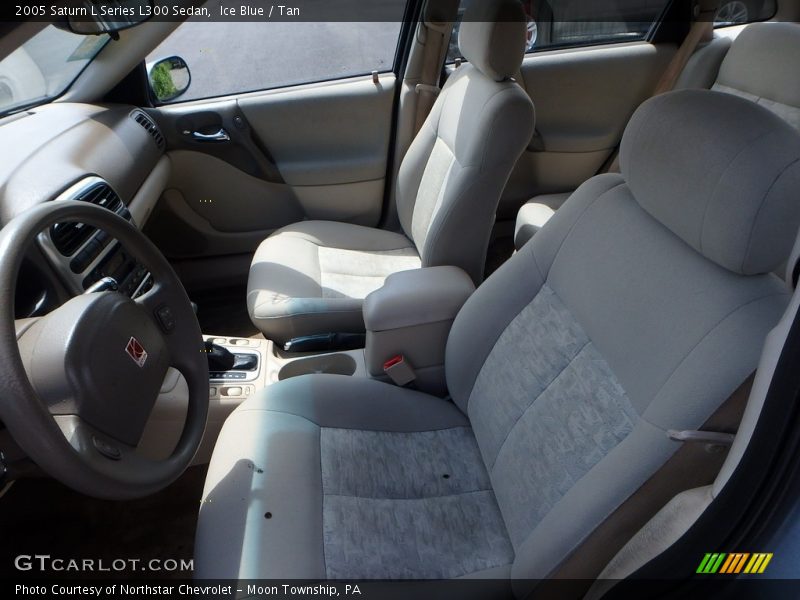Ice Blue / Tan 2005 Saturn L Series L300 Sedan