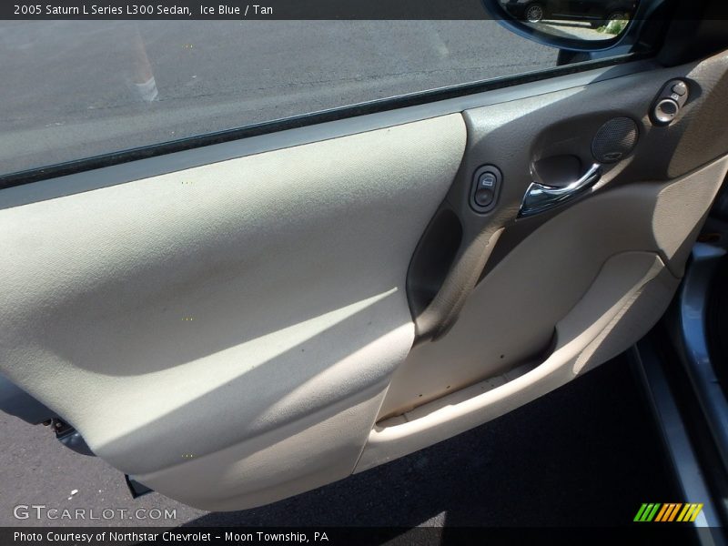 Ice Blue / Tan 2005 Saturn L Series L300 Sedan