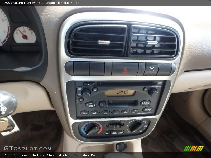 Ice Blue / Tan 2005 Saturn L Series L300 Sedan