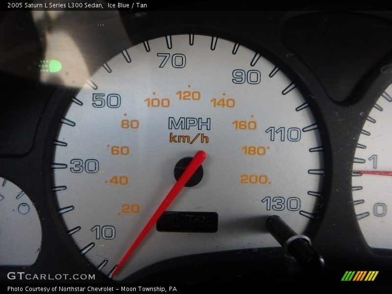 Ice Blue / Tan 2005 Saturn L Series L300 Sedan