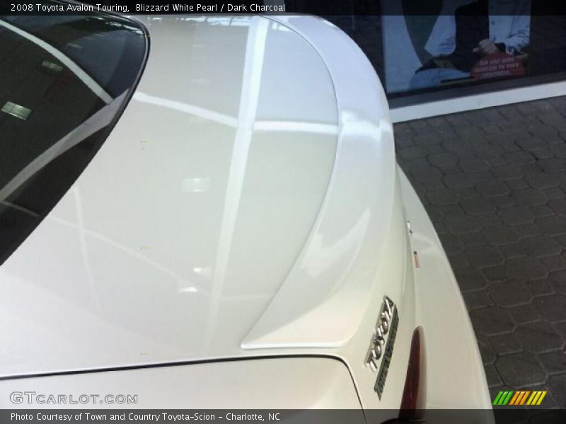 Blizzard White Pearl / Dark Charcoal 2008 Toyota Avalon Touring