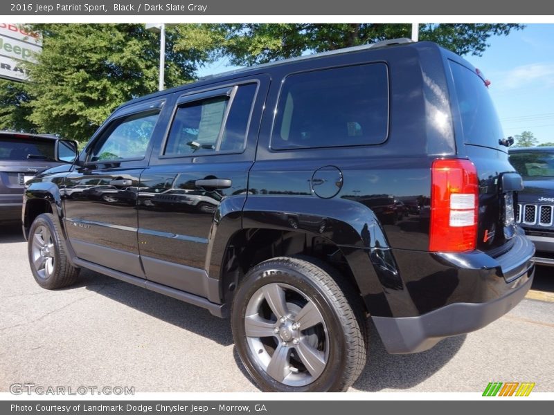 Black / Dark Slate Gray 2016 Jeep Patriot Sport