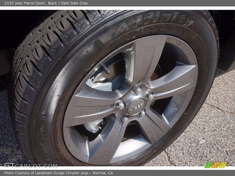 Black / Dark Slate Gray 2016 Jeep Patriot Sport