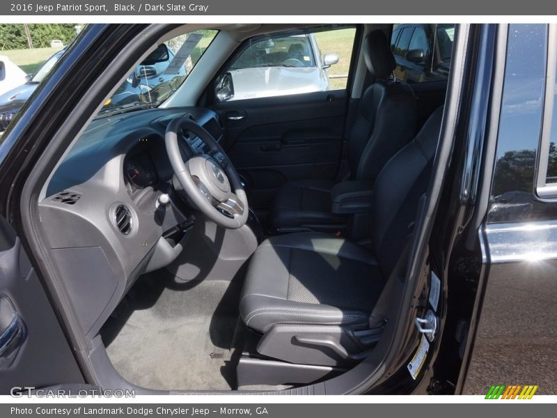 Black / Dark Slate Gray 2016 Jeep Patriot Sport