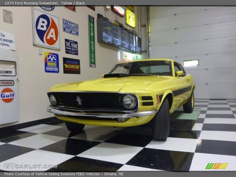 Yellow / Black 1970 Ford Mustang Sidewinder
