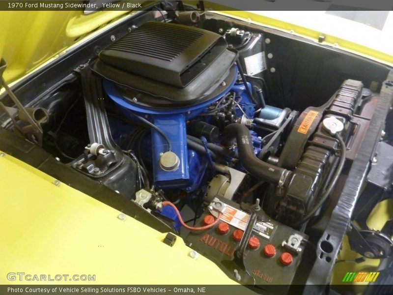 Yellow / Black 1970 Ford Mustang Sidewinder