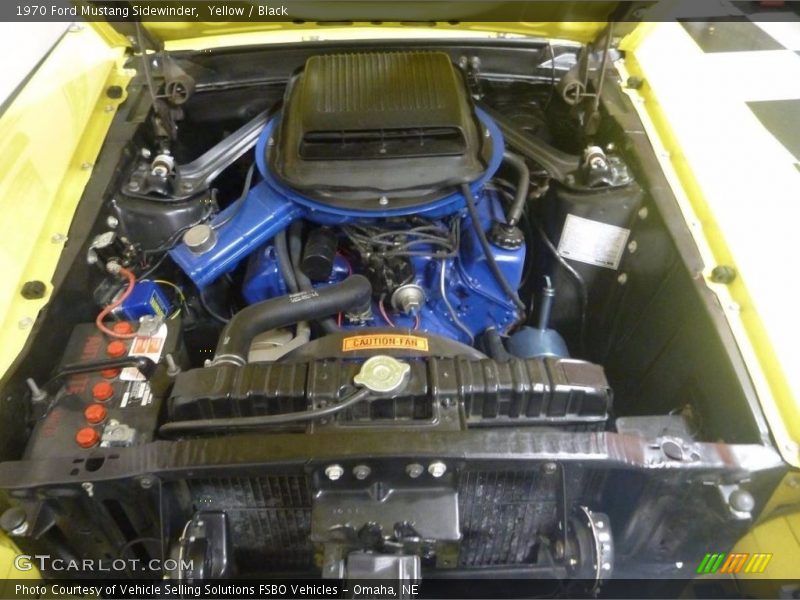 Yellow / Black 1970 Ford Mustang Sidewinder