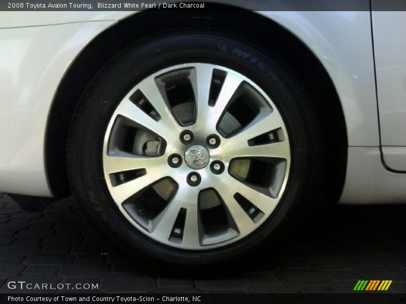 Blizzard White Pearl / Dark Charcoal 2008 Toyota Avalon Touring