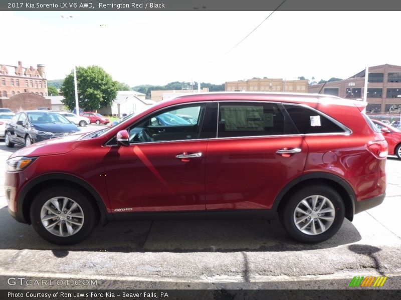 Remington Red / Black 2017 Kia Sorento LX V6 AWD